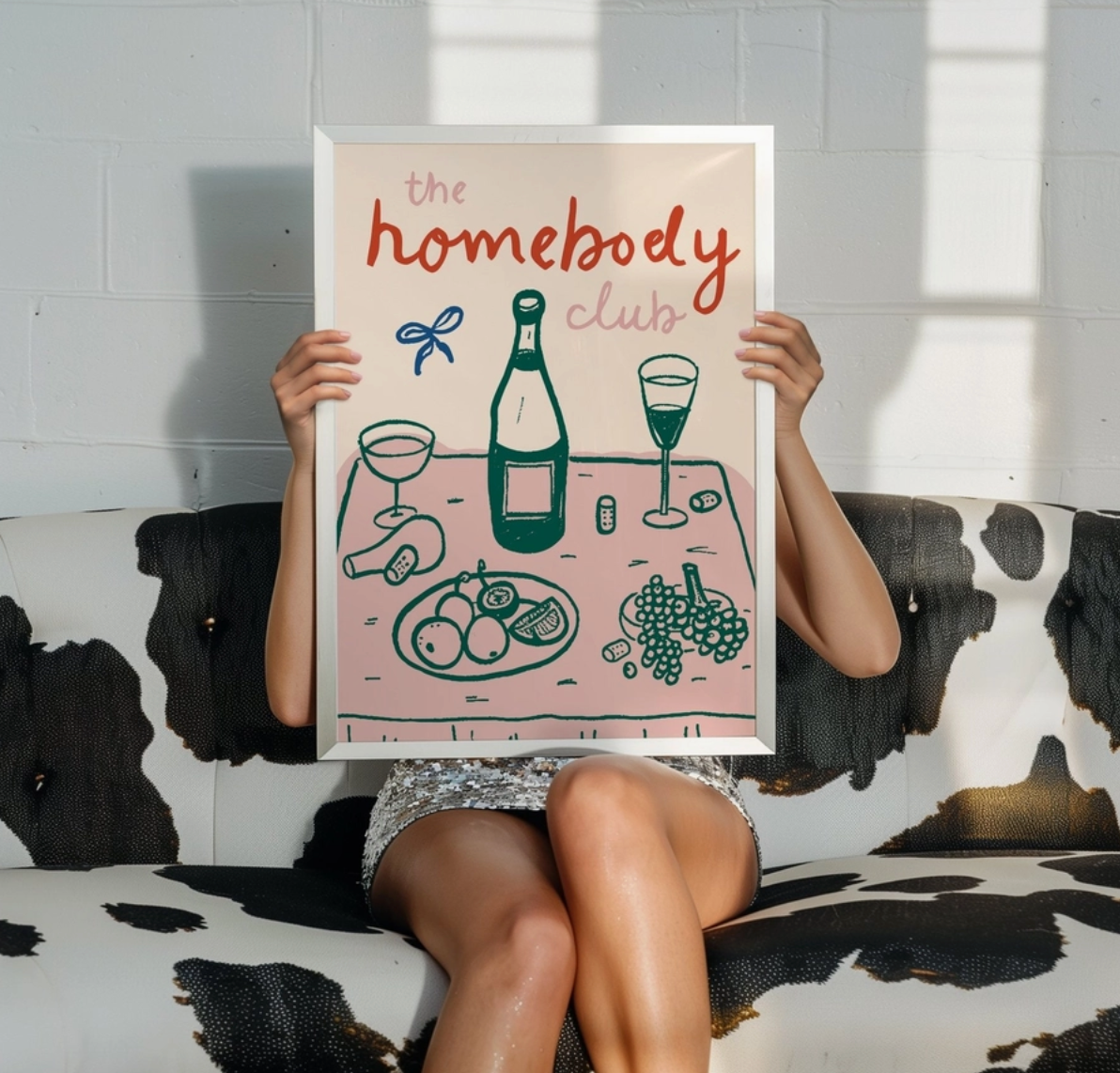 Homebody Club A4 Print