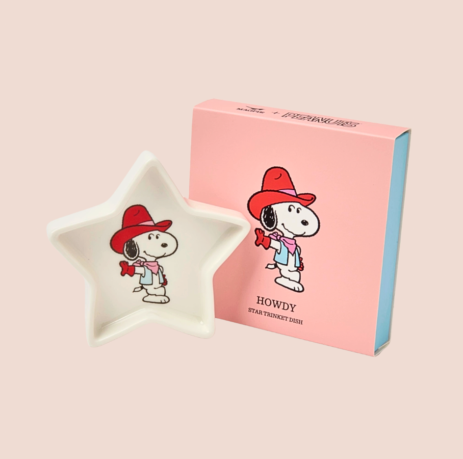 Peanuts Snoopy 'Howdy' Trinket Dish