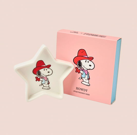 Peanuts Snoopy 'Howdy' Trinket Dish