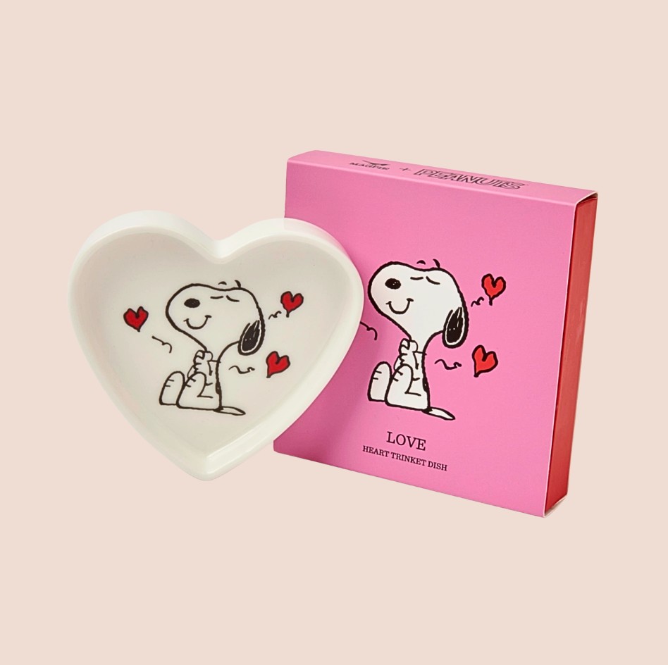 Peanuts Snoopy Heart Trinket Dish