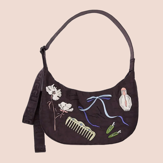 BAGGU Medium Crescent Bag in Get Ready With Me