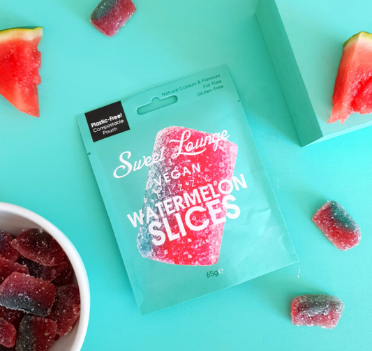 Vegan Fizzy Watermelon Gummies 65g