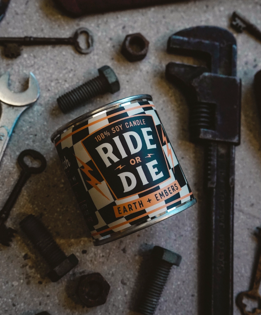 Ride Or Die Earth & Embers Candle