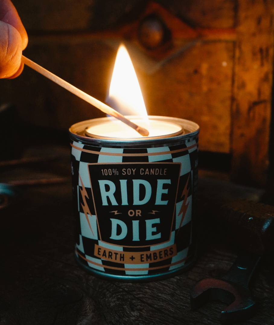 Ride Or Die Earth & Embers Candle