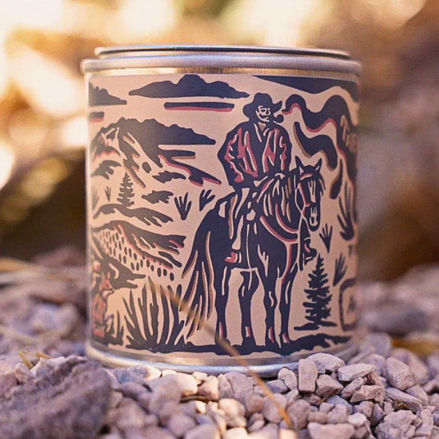 Lone Rider Tobacco & Pine Candle