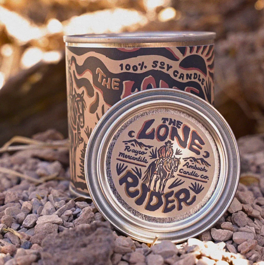 Lone Rider Tobacco & Pine Candle
