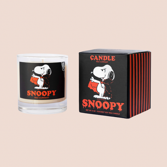 Peanuts Halloween Candle - Snoopy Dracula