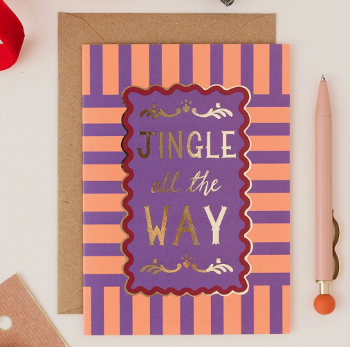 Jingle All The Way Christmas Card