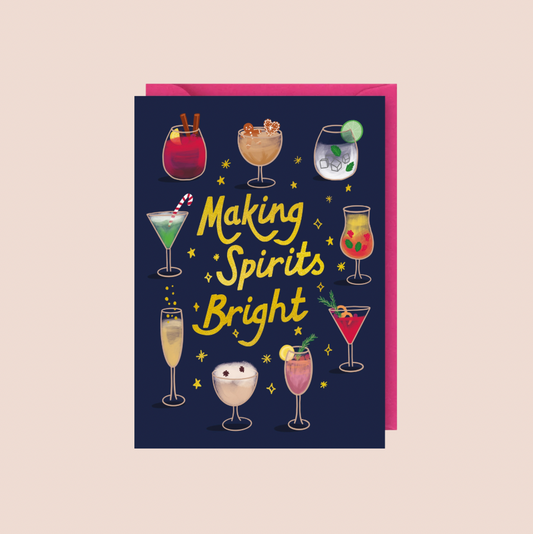 Making Spirits Bright Christmas Card