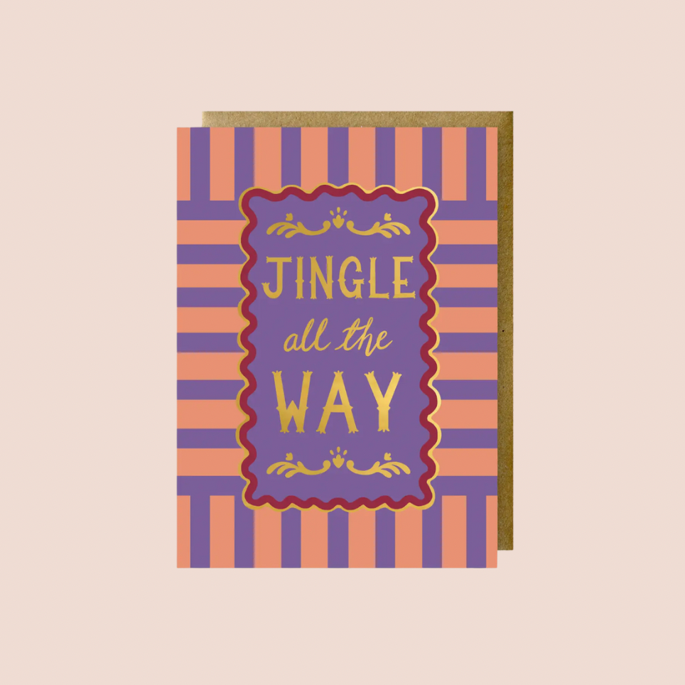 Jingle All The Way Christmas Card