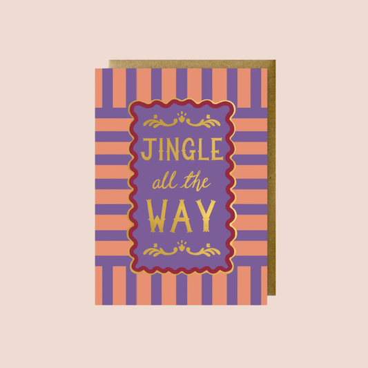 Jingle All The Way Christmas Card