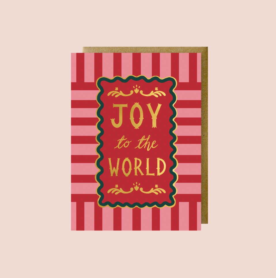 Joy To The World Christmas Card