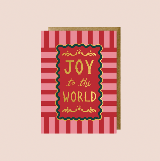 Joy To The World Christmas Card