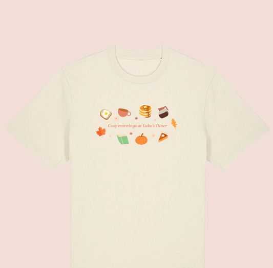 Gilmore Girls Luke's Diner Breakfast T Shirt - Medium