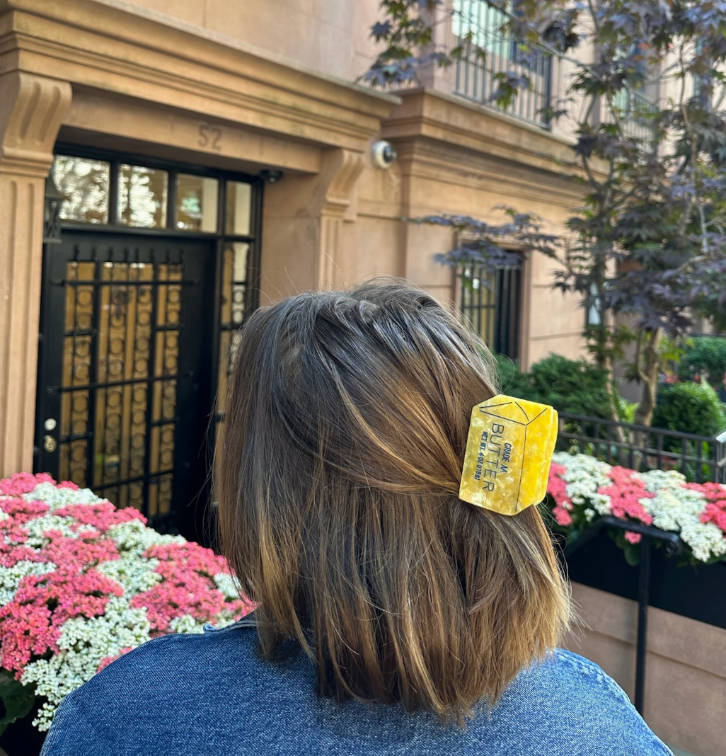 Butter Hair Claw Clip