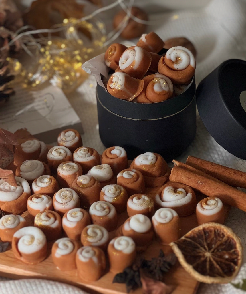 Cinnamon Bun Wax Melt Box 150g