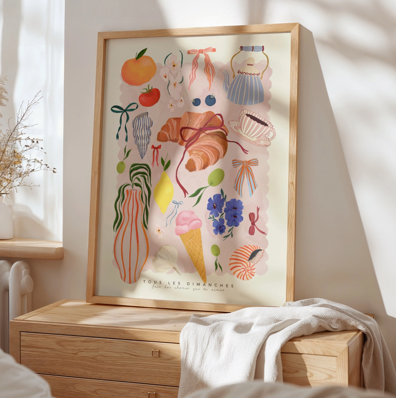 Sweet Sundays A3 Print