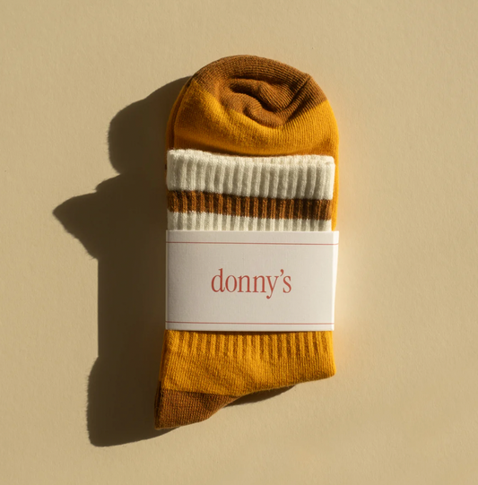 Varsity Socks in Marigold