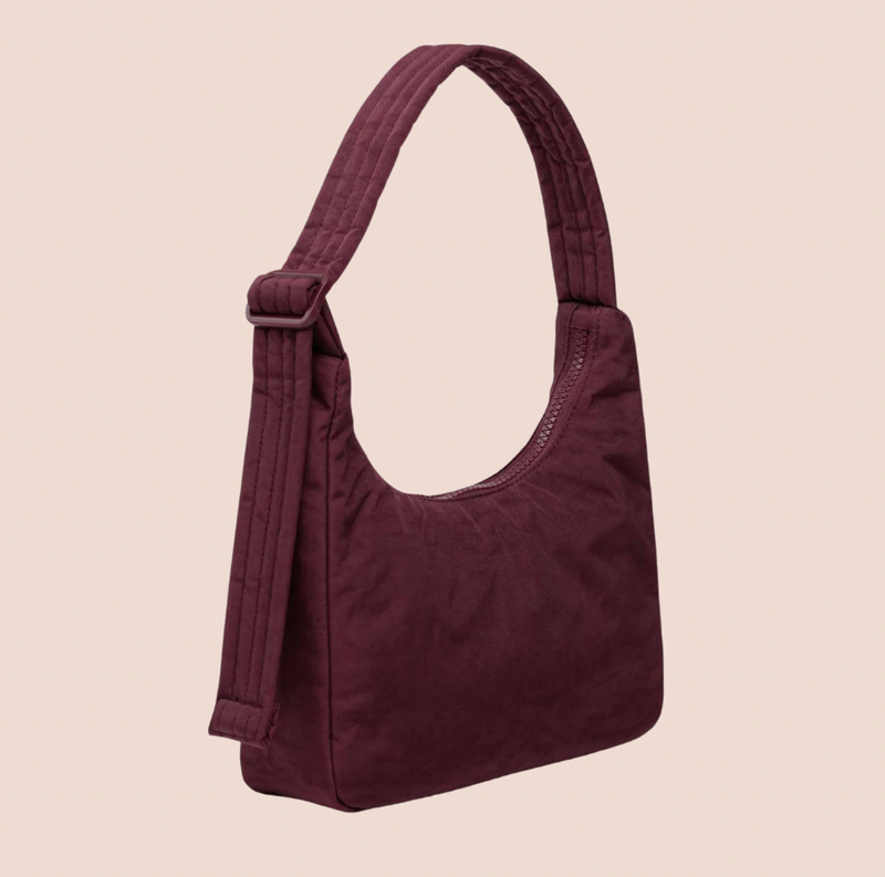 BAGGU Mini Shoulder Bag - Mahogony