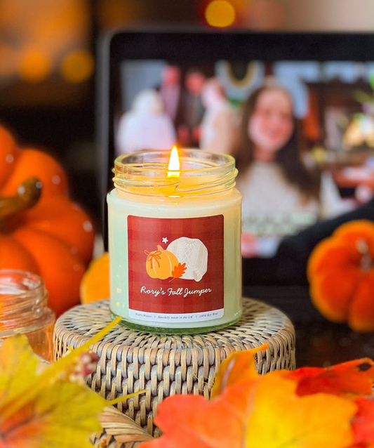 Rorys' Fall Jumper Gilmore Girls Candle