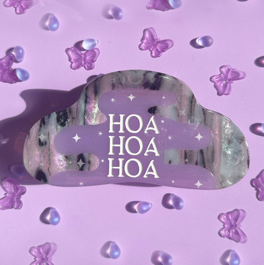 Hoa Twilight Handmade Hair Claw Clip