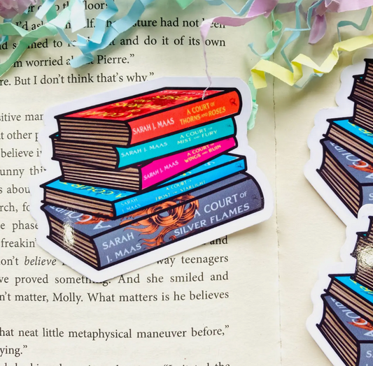 ACOTAR Book Stack Sticker