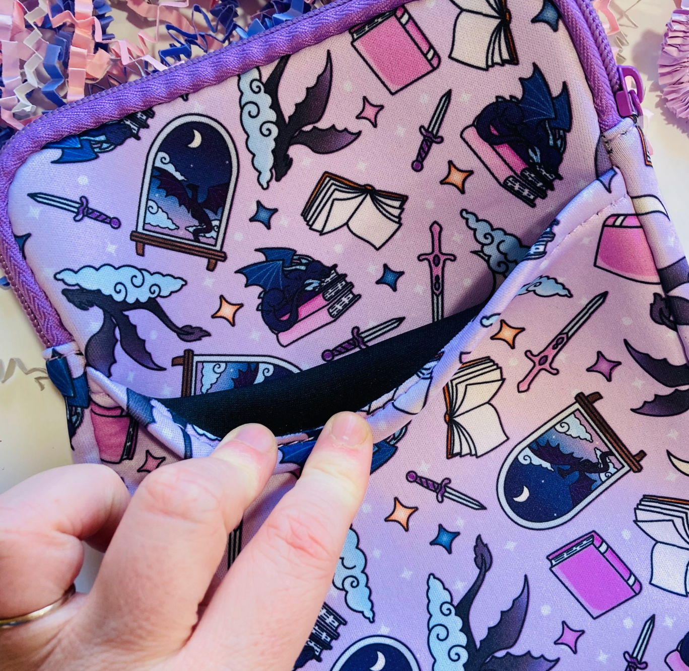 Fantasy Dragons Kindle Sleeve