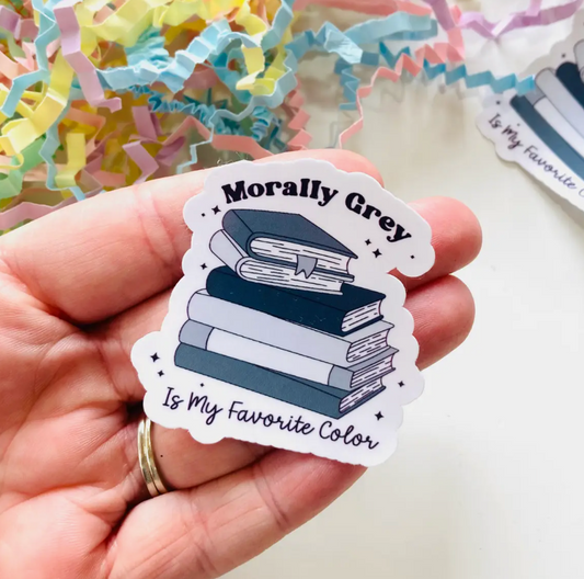 Morally Grey Sticker
