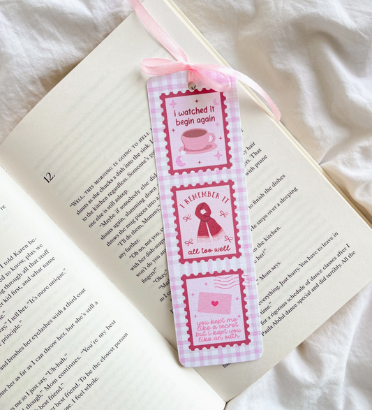 Taylor Swift Red Bookmark