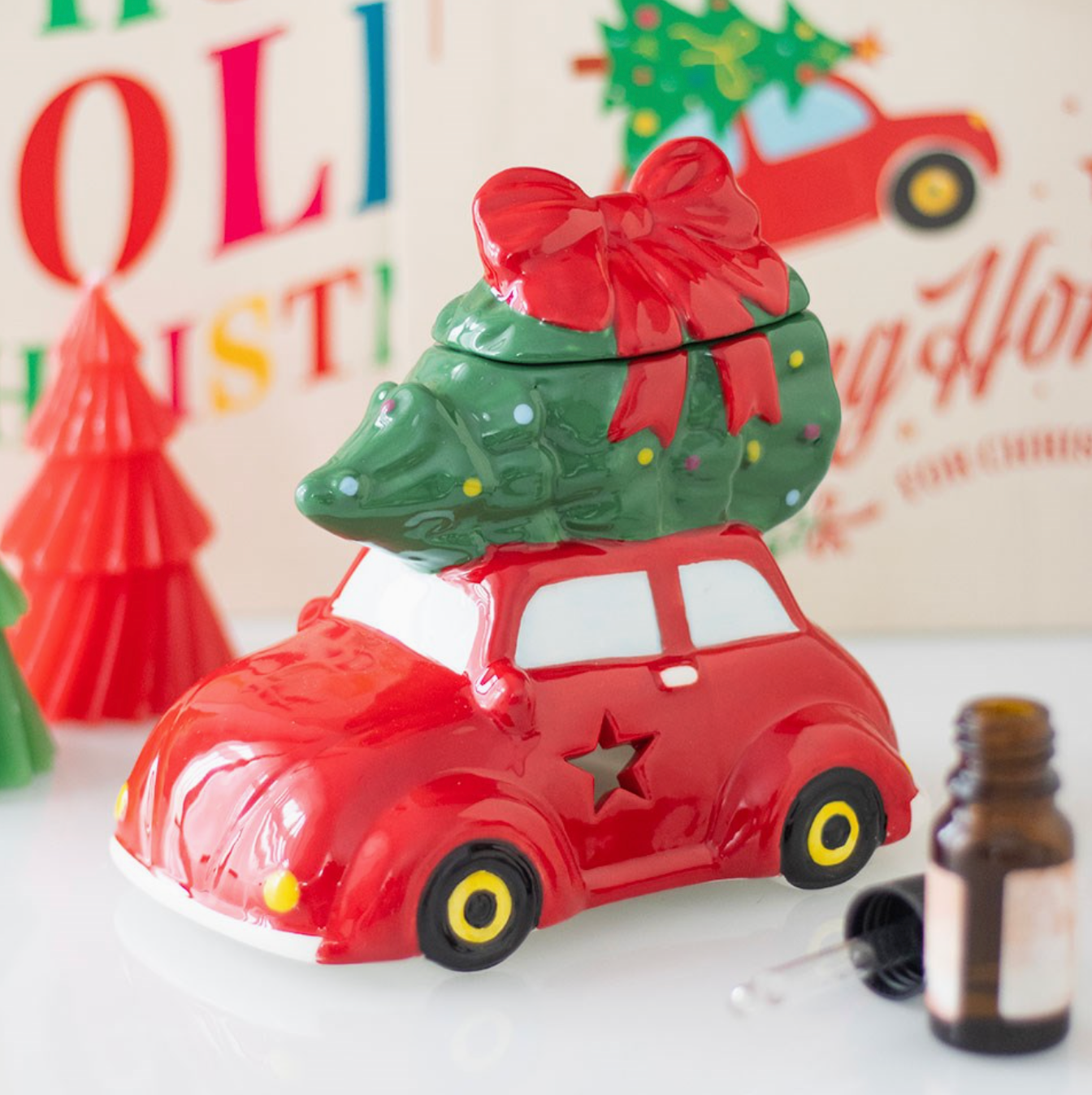 Festive Car Wax Warmer/Oil Burner