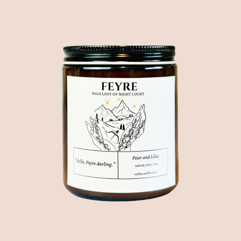 Feyre ACOTAR Candle