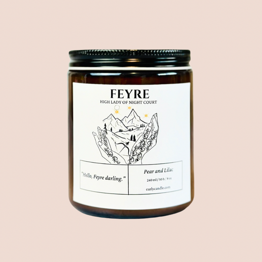 Feyre ACOTAR Candle