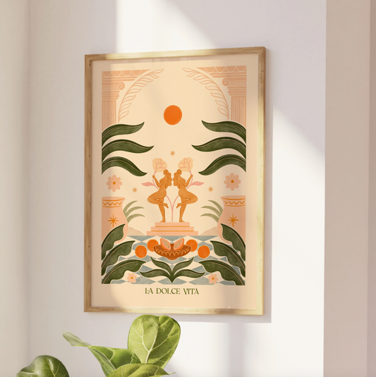 La Dolce Vita A3 Print