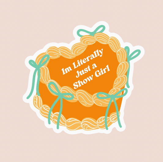 Showgirl Taylor Swift Sticker
