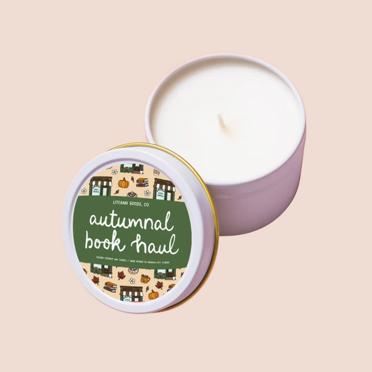 Autumnal Book Haul 4oz Candle