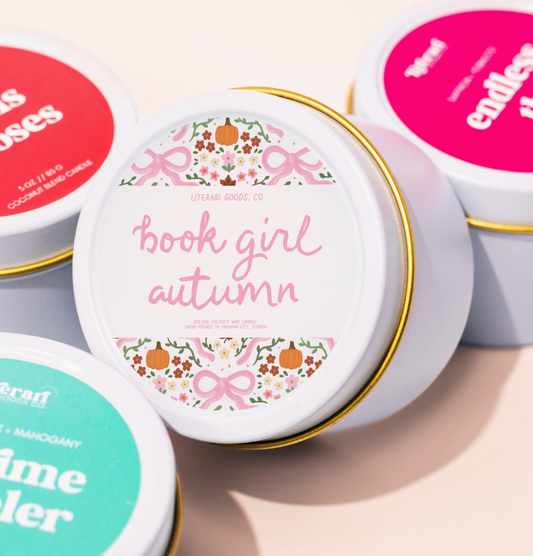 Book Girl Autumn 4oz Candle