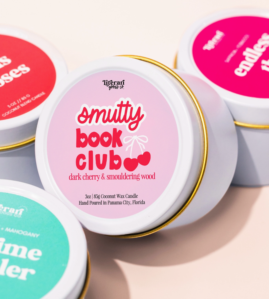 Smutty Book Club 4oz Candle
