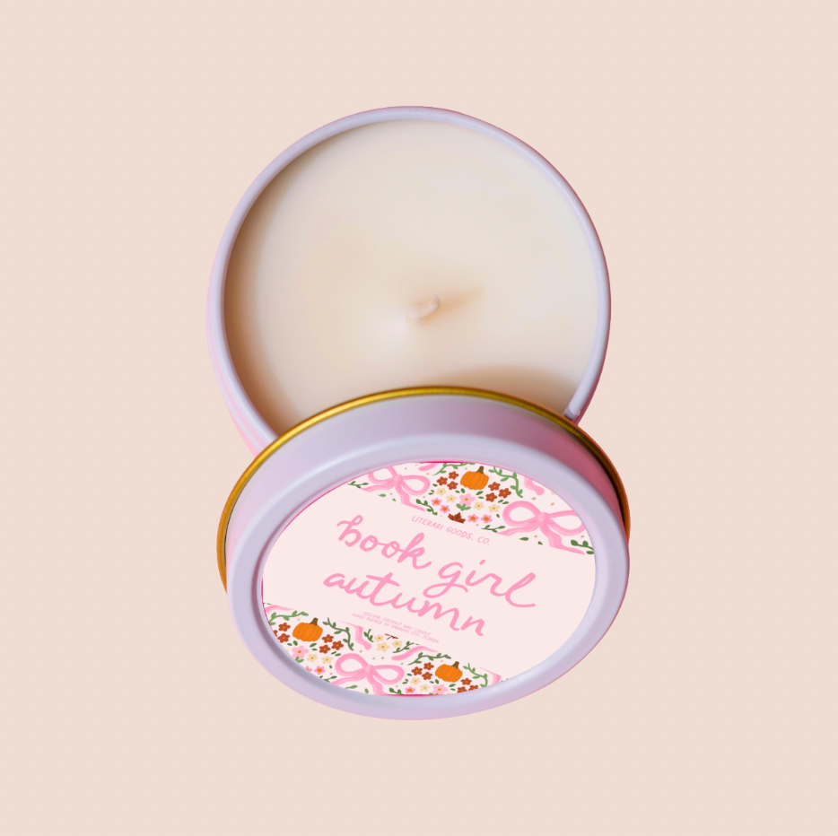 Book Girl Autumn 4oz Candle