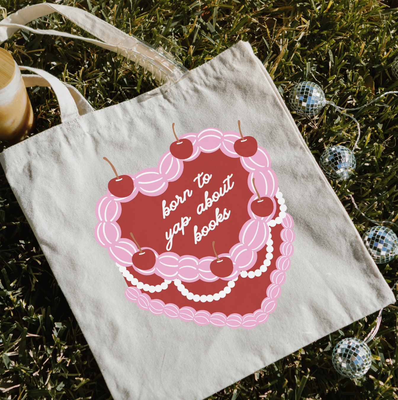 Born To Yap About Books Bag