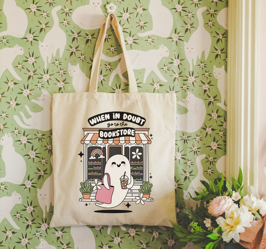 When In Doubt, Go To The Bookstore Bag