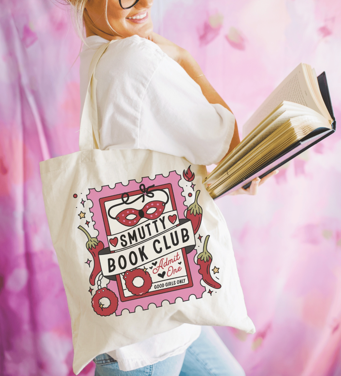 Smutty Book Club Bag
