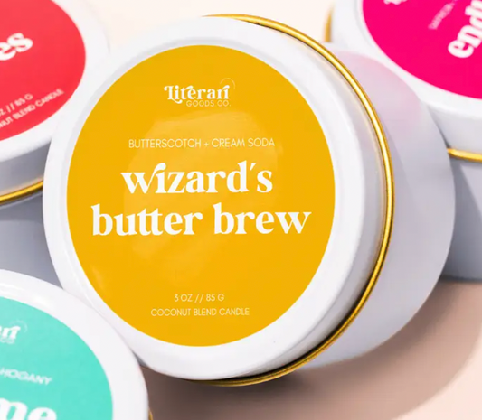 Wizard's Butter Brew Harry Potter 4oz Candle