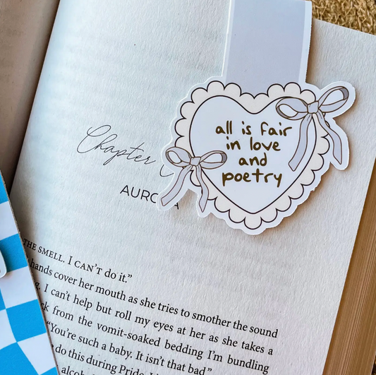 Love & Poetry Taylor Swift Magnetic Bookmark