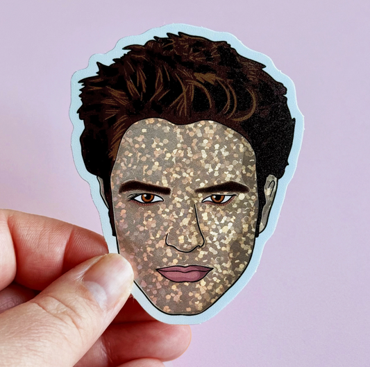 Sparkly Edward Twilight Sticker