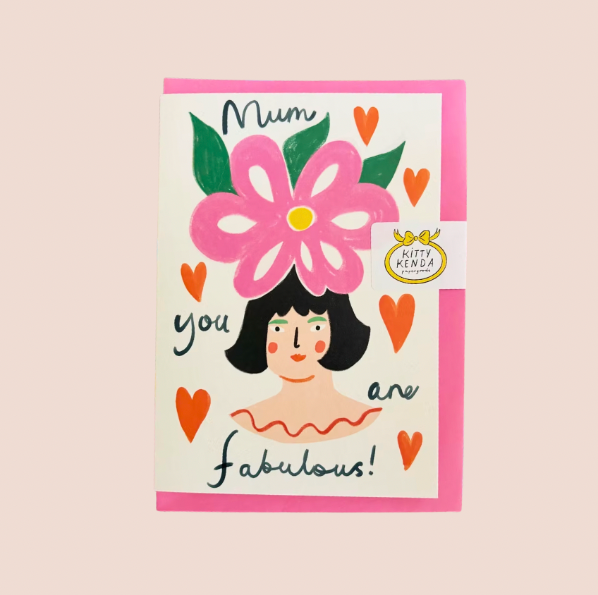 Fabulous Mum Greeting Card
