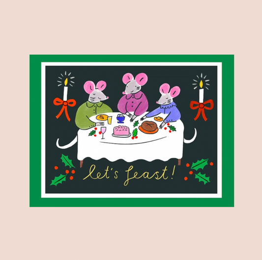 Let's Feast Christmas Card