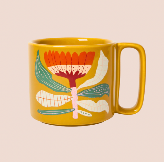 Midi Venus Mug in Mustard