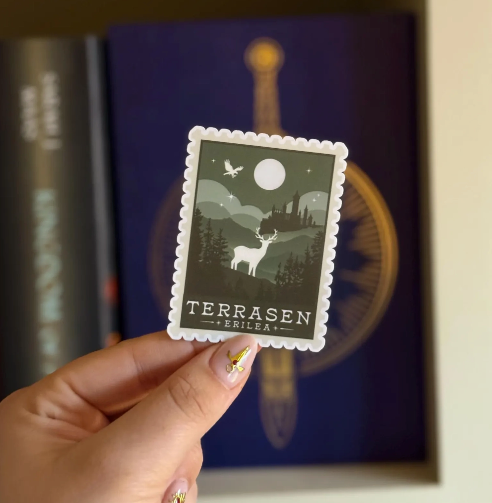 Terrasen Throne Of Glass Sticker