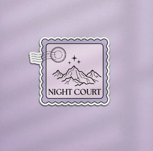 Night Court Stamp Sticker
