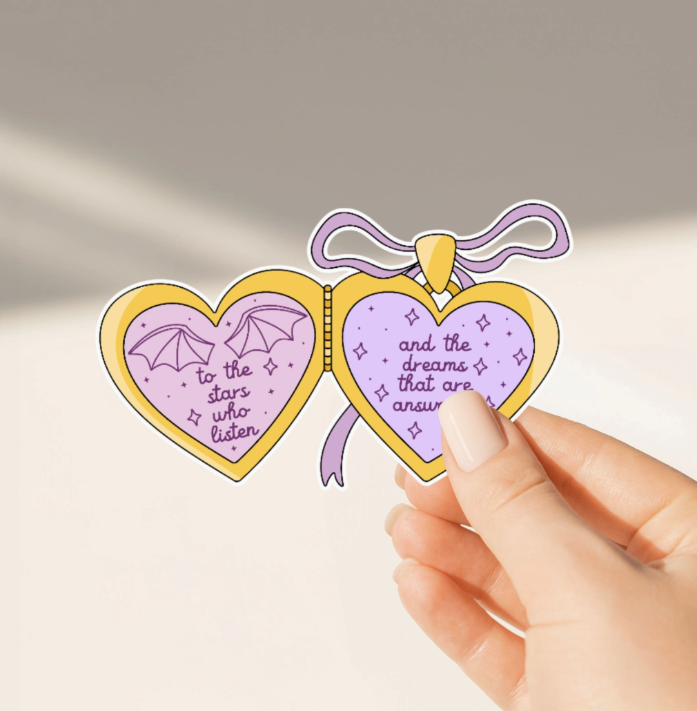 ACOTAR Locket Sticker